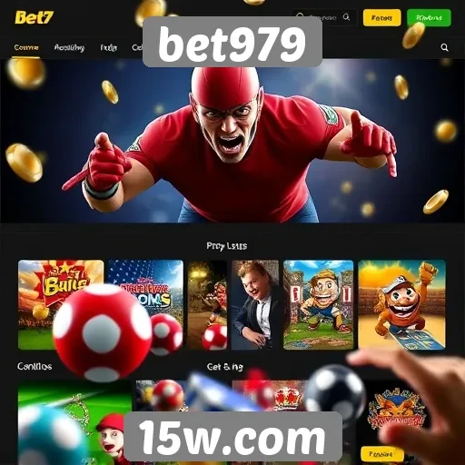 Variedade de jogos disponíveis no bet979